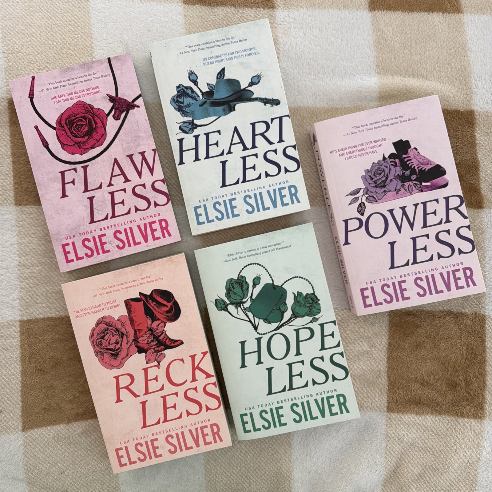 CHESTNUT SPRINGS Complete 5-Book Lot, Elsie Silver, Trade Paperback