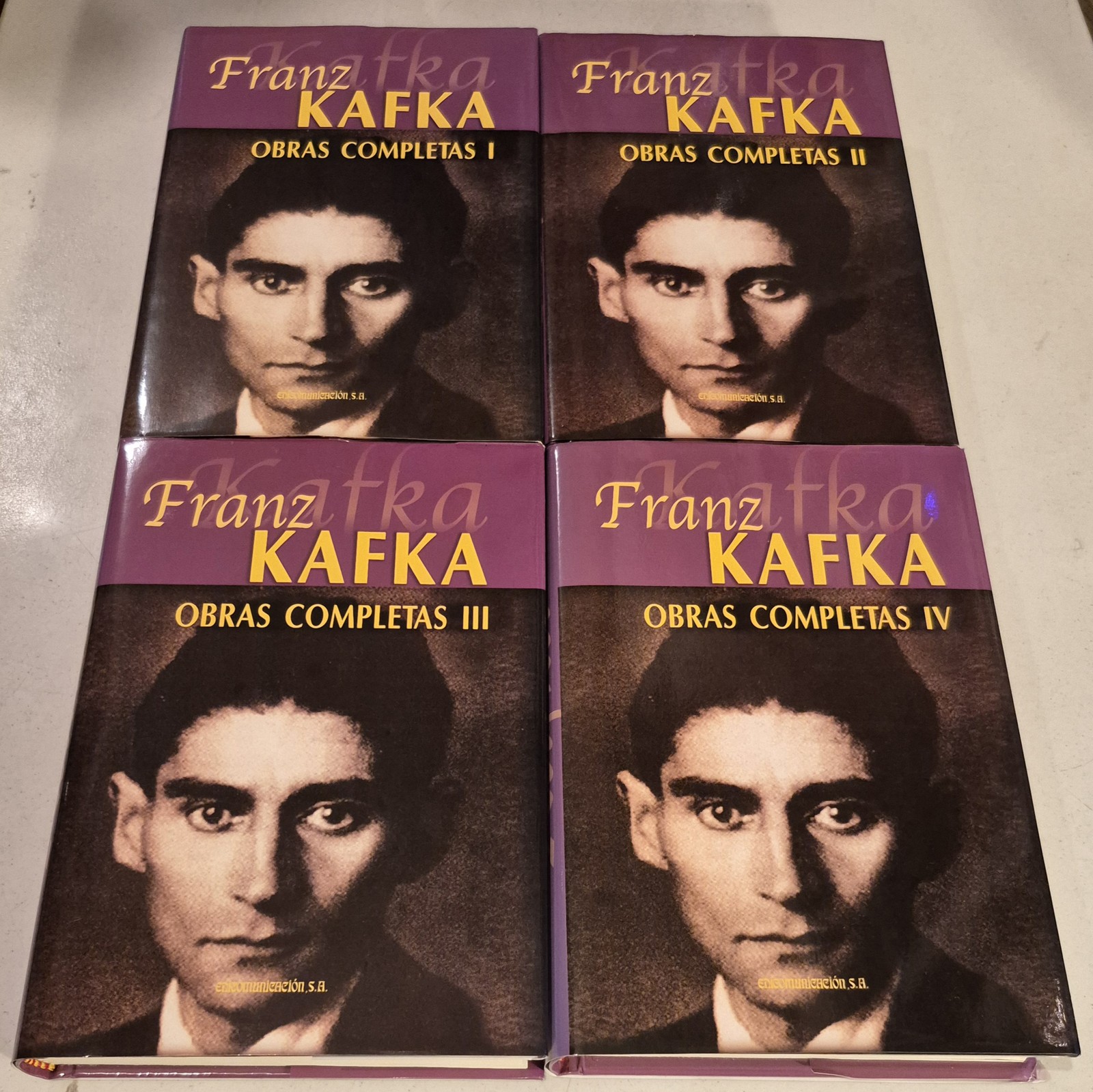 Franz Kafka: Obras completas. 4 Tomos