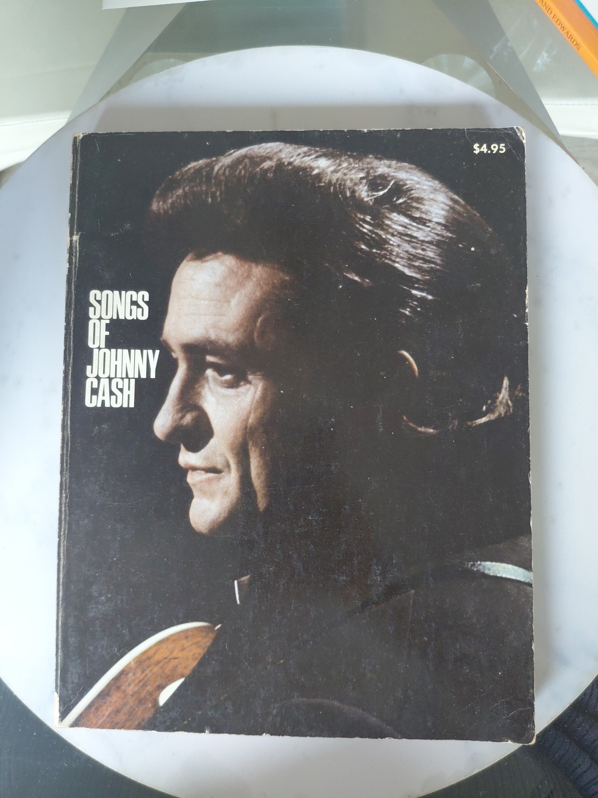 Songs of Johnny Cash, Softcover Songbook, 1970, 241 pages, includes many photos