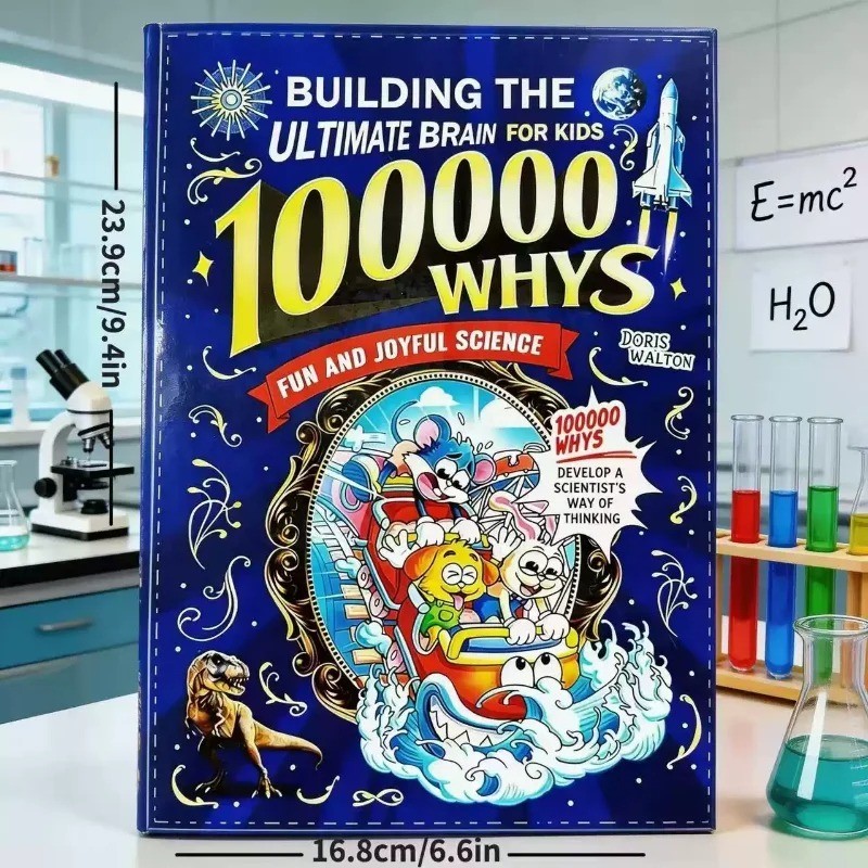 Children’s Encyclopedia 100000 Whys Kids Book Ages 6-12 Extracurricular Reading