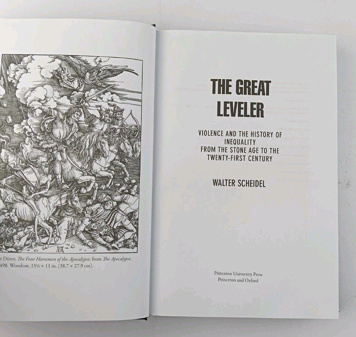 The Great Leveler: Violence and the History of Inequality from the Stone Age to