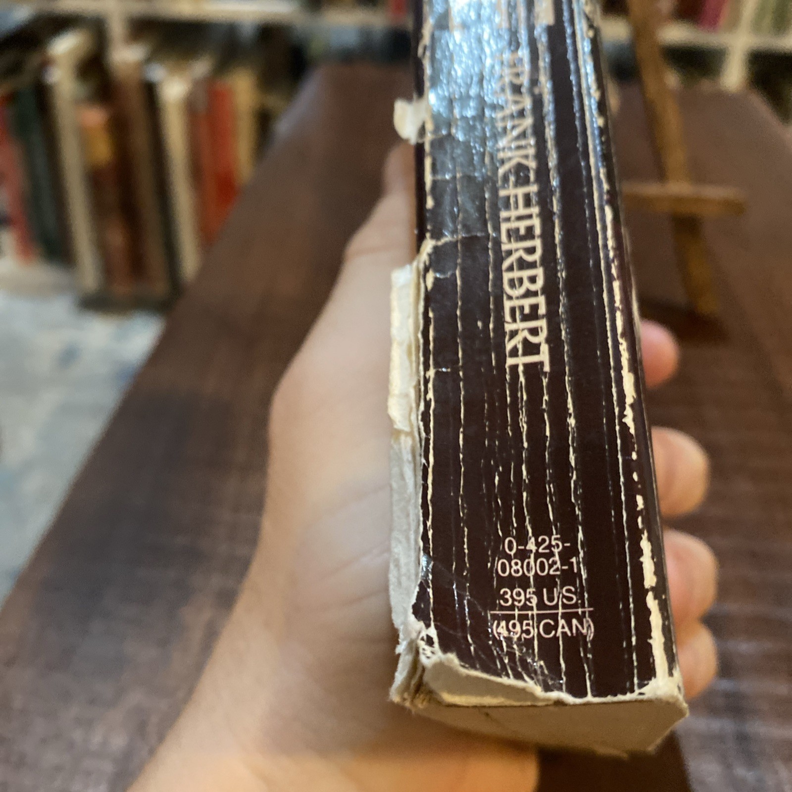 1984 Dune Frank Herbert 35th Printing Berkley Pb Movie tie-in Damaged