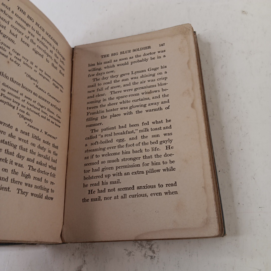 The Big Blue Soldier by Grace Livingston Hill HC (1923)