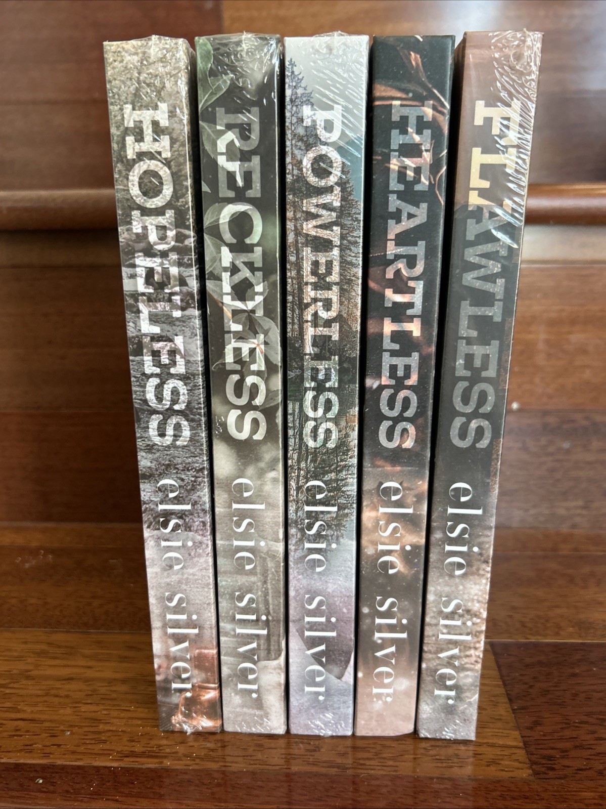 Chestnut Springs Elsie Silver Dark & Quirky Hardcover Set Metallic Edges 5 Books