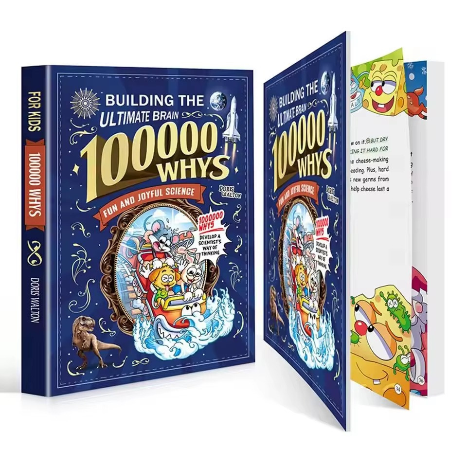 Children’s Encyclopedia 100000 Whys Kids Book Ages 6-12 Extracurricular Reading