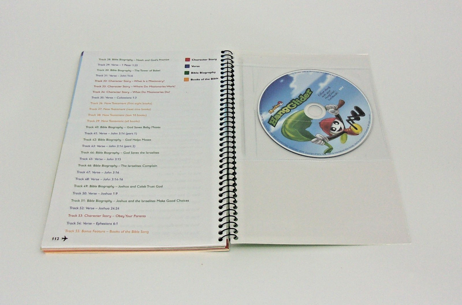 Awana clubs-Sparks HangGlider Book 1 with CD inside-NIV-74211, 74229