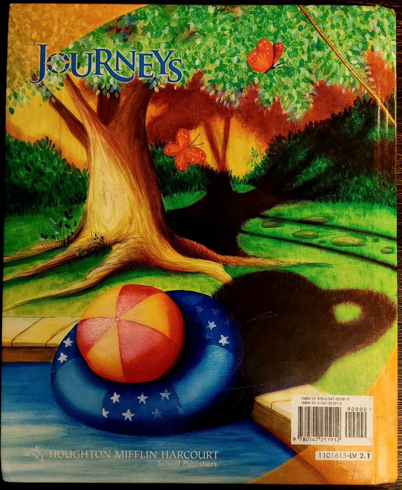 Textbook Journeys Ser: Volume 1 ELA~Houghton Mifflin; hardcover illustrated