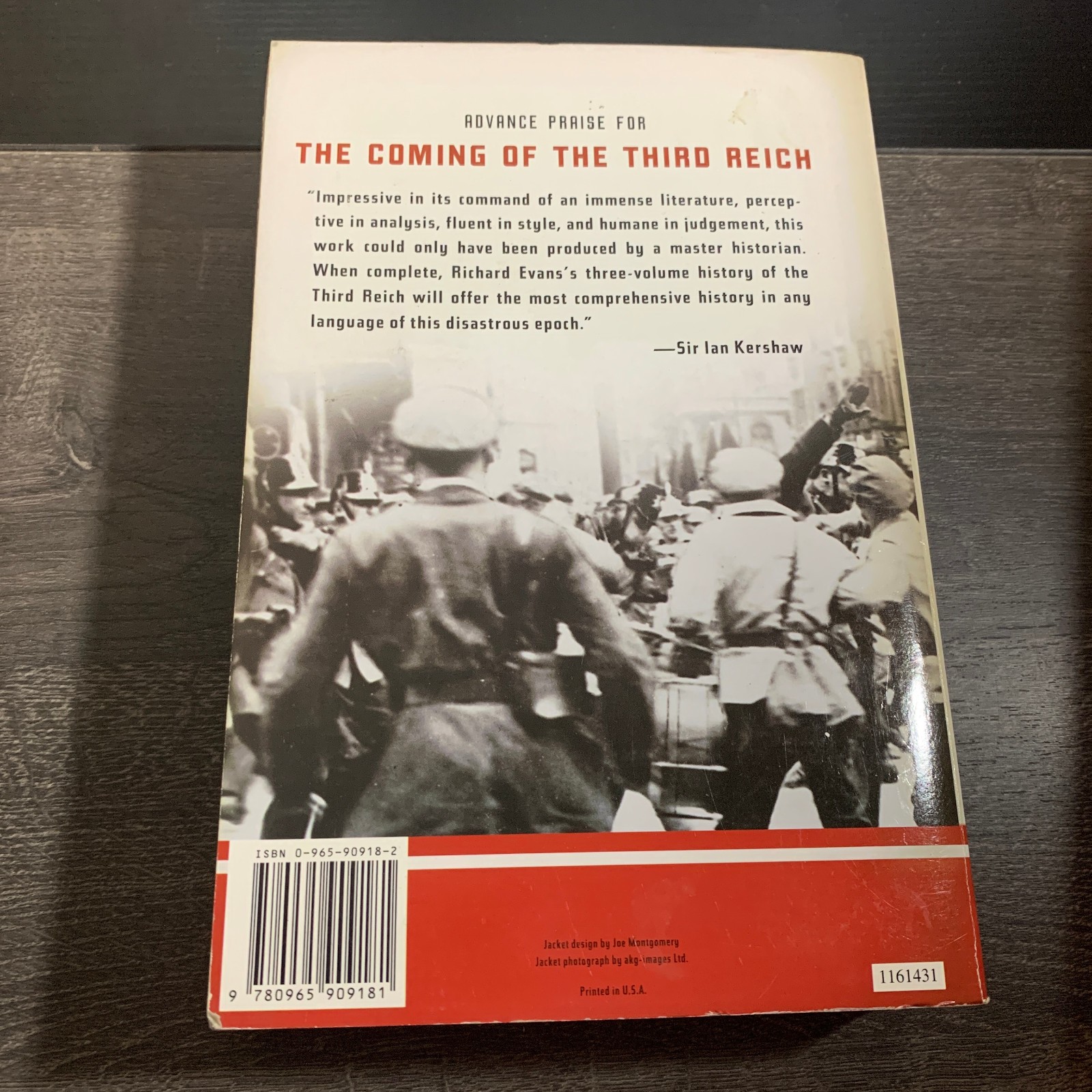 The Coming of the Third Reich Richard J Evans PB History Nazi Germany