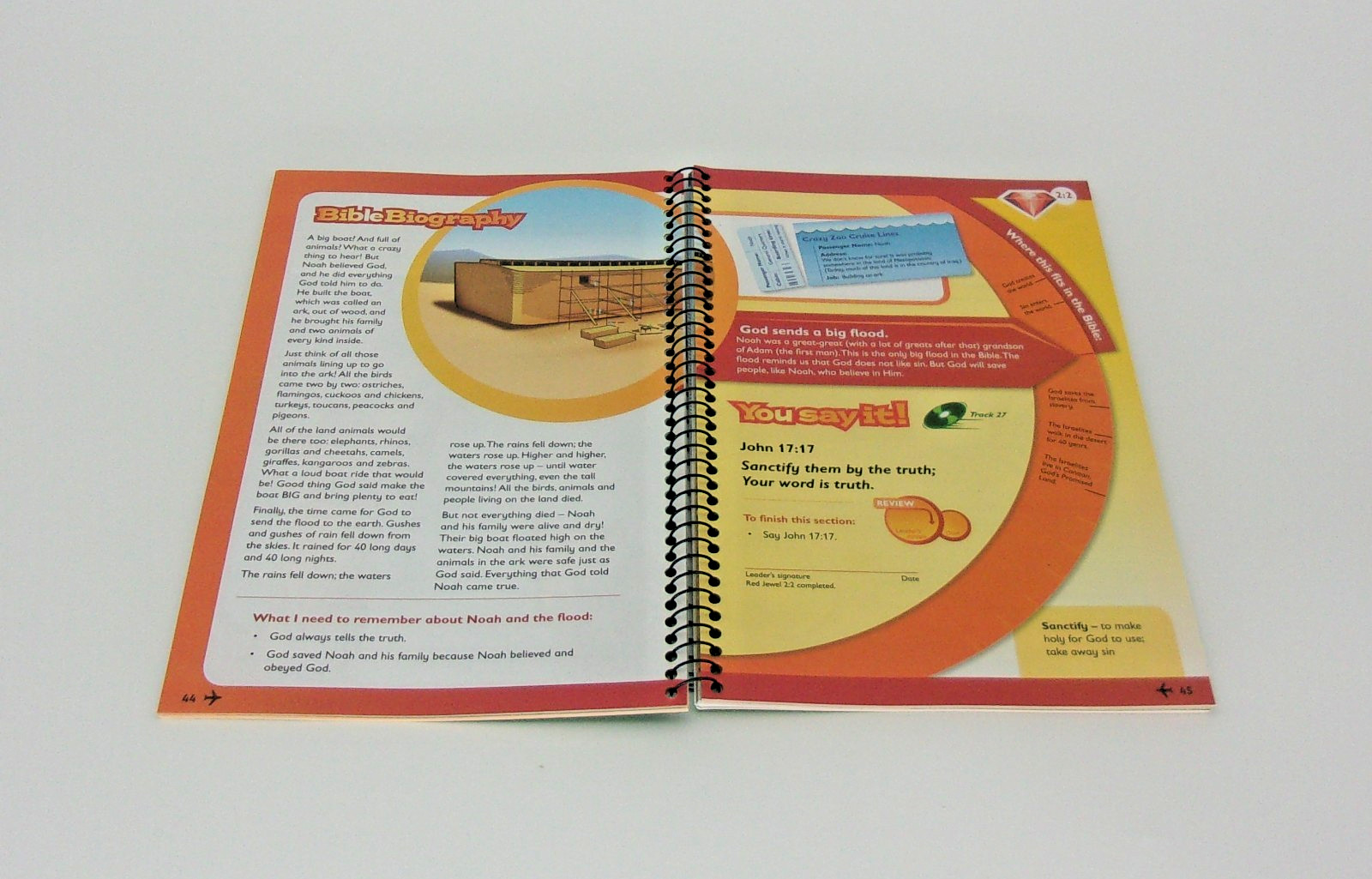 Awana clubs-Sparks HangGlider Book 1 with CD inside-NIV-74211, 74229