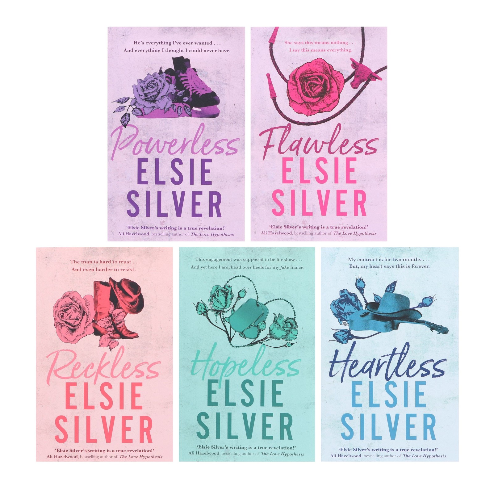 Chestnut Springs Series by Elsie Silver 5 Books Set – Fiction – Paperback